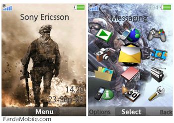 تم سونی اریکسون Modern Warfare 2: Force Recon